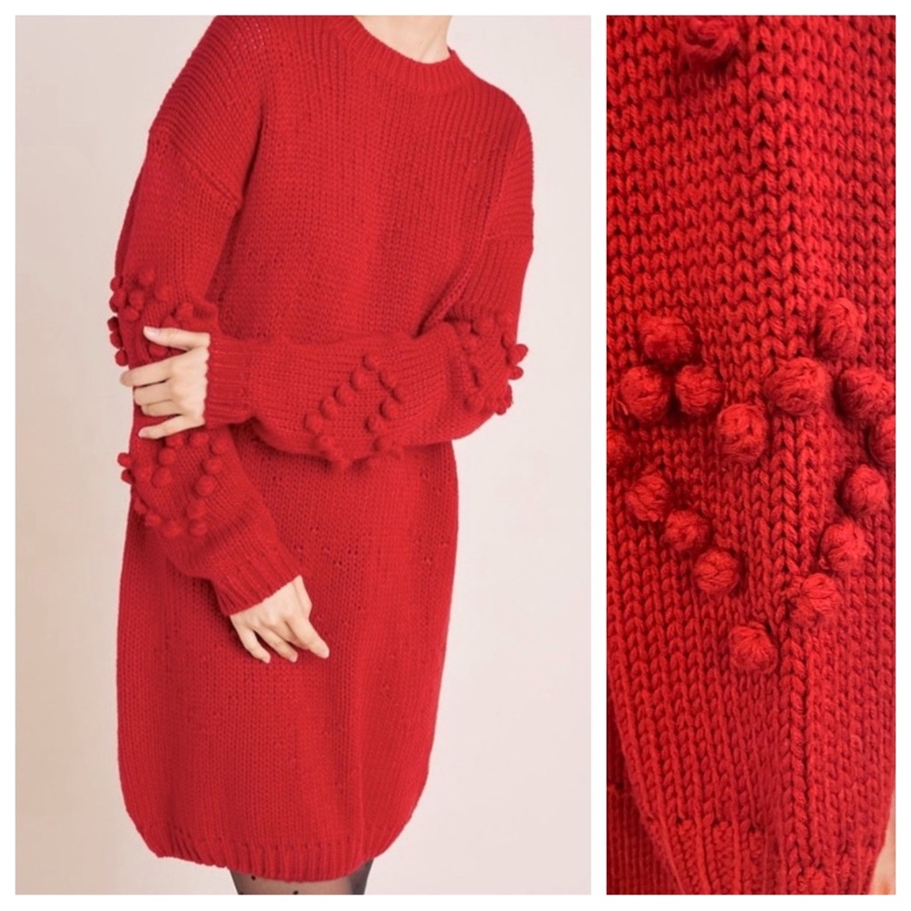 NWT heart sweater dress